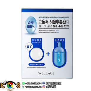 Wellage 唯拉珠玻尿酸保濕精華七日套裝 Real Hyaluronic One Day Kit
